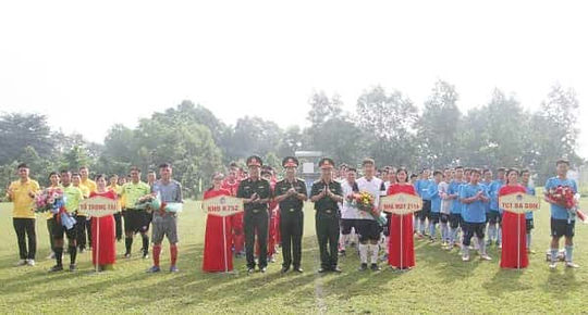 Khai mạc Hội thao cụm phía Nam.